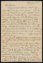 Letter: [Letter from Felix Butte to Elizabeth Kirkpatrick - May 23, 1923]