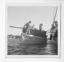 Photograph: [Soldiers on Dinghy With Jeep]