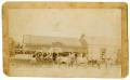 Thumbnail image of item number 1 in: '[Photograph of a Parade in Front of John Klaerner's Saloon]'.