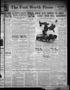 Thumbnail image of item number 1 in: 'The Fort Worth Press (Fort Worth, Tex.), Vol. 12, No. 140, Ed. 1 Friday, March 17, 1933'.