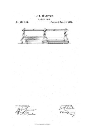 Primary view of object titled 'Improvement in Farm-Fences.'.