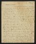 Letter: [Letter from Elizabeth Upshur Teackle to her sister Ann Eyre, January…