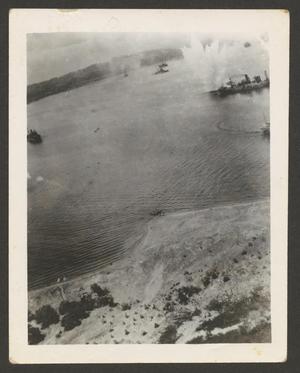 Primary view of object titled '[Ariel Bombing]'.