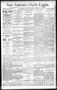Newspaper: San Antonio Daily Light. (San Antonio, Tex.), Vol. 10, No. 260, Ed. 1…