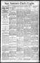 Newspaper: San Antonio Daily Light. (San Antonio, Tex.), Vol. 10, No. 280, Ed. 1…