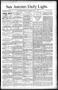 Newspaper: San Antonio Daily Light. (San Antonio, Tex.), Vol. 11, No. 117, Ed. 1…