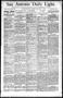 Newspaper: San Antonio Daily Light. (San Antonio, Tex.), Vol. 11, No. 303, Ed. 1…