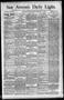 Newspaper: San Antonio Daily Light. (San Antonio, Tex.), Vol. 12, No. 5, Ed. 1 M…