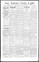 Newspaper: San Antonio Daily Light. (San Antonio, Tex.), Vol. 13, No. 221, Ed. 1…