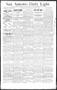 Newspaper: San Antonio Daily Light. (San Antonio, Tex.), Vol. 13, No. 253, Ed. 1…