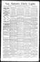 Newspaper: San Antonio Daily Light. (San Antonio, Tex.), Vol. 13, No. 291, Ed. 1…