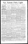 Newspaper: San Antonio Daily Light. (San Antonio, Tex.), Vol. 14, No. 227, Ed. 1…