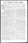 Newspaper: San Antonio Daily Light. (San Antonio, Tex.), Vol. 14, No. 284, Ed. 1…