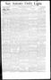 Newspaper: San Antonio Daily Light. (San Antonio, Tex.), Vol. 15, No. 80, Ed. 1 …