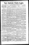 Newspaper: San Antonio Daily Light. (San Antonio, Tex.), Vol. 16, No. 93, Ed. 1 …