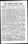 Newspaper: San Antonio Daily Light. (San Antonio, Tex.), Vol. 16, No. 94, Ed. 1 …