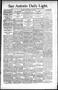 Newspaper: San Antonio Daily Light. (San Antonio, Tex.), Vol. 16, No. 146, Ed. 1…