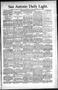 Newspaper: San Antonio Daily Light. (San Antonio, Tex.), Vol. 16, No. 153, Ed. 1…