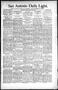 Newspaper: San Antonio Daily Light. (San Antonio, Tex.), Vol. 16, No. 156, Ed. 1…