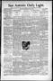 Newspaper: San Antonio Daily Light. (San Antonio, Tex.), Vol. 16, No. 160, Ed. 1…