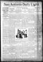 Newspaper: San Antonio Daily Light. (San Antonio, Tex.), Vol. 16, No. 256, Ed. 1…