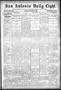 Newspaper: San Antonio Daily Light. (San Antonio, Tex.), Vol. 18, No. 119, Ed. 1…