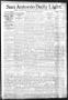 Primary view of San Antonio Daily Light. (San Antonio, Tex.), Vol. 16, No. 290, Ed. 1 Friday, November 6, 1896