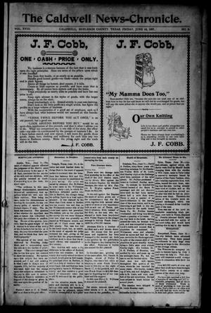 The Caldwell News-Chronicle (Caldwell, Tex.), Vol. 18, No. 5, Ed. 1 Friday, June 18, 1897