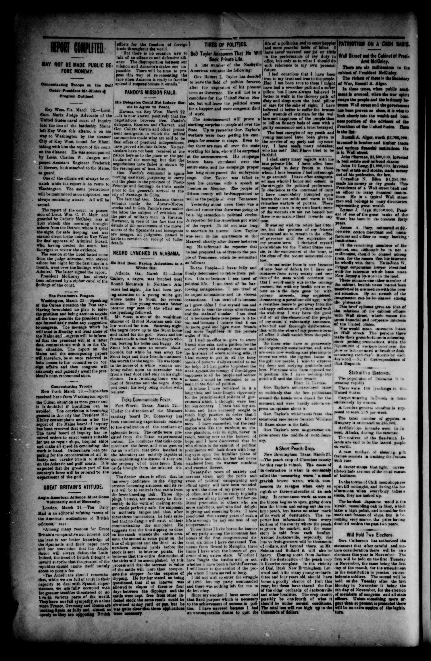 The Caldwell News-Chronicle (Caldwell, Tex.), Vol. 18, No. 45, Ed. 1 Friday, March 25, 1898
                                                
                                                    [Sequence #]: 8 of 12
                                                