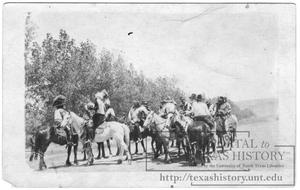 Primary view of object titled '[Indians Along the Red River]'.
