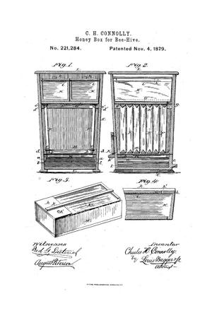Primary view of object titled 'Improvement in Honey-Boxes for Bee-Hives'.