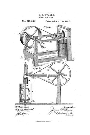 Primary view of object titled 'Churn-Motor.'.