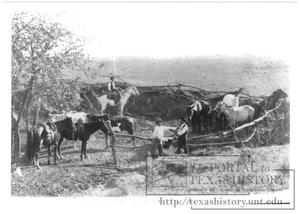 Primary view of object titled '[Horse Corral]'.