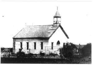 Primary view of object titled '[St. Michaels Catholic Church]'.