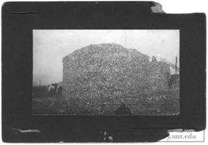 Primary view of object titled '[Byers Ranch Corn Crib]'.