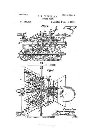 Primary view of object titled 'Rotary Plow'.