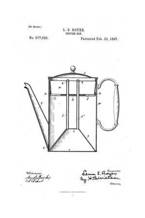 Primary view of object titled 'Coffee-Pot.'.