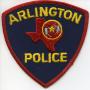 Primary view of [APD patch. First supervisor patch with gold lettering and red trim]