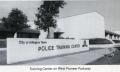 Thumbnail image of item number 1 in: '[Police Training Center freestanding name sign, b&w]'.