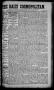 Primary view of The Daily Cosmopolitan (Brownsville, Tex.), Vol. 6, No. 168, Ed. 1 Thursday, March 5, 1885