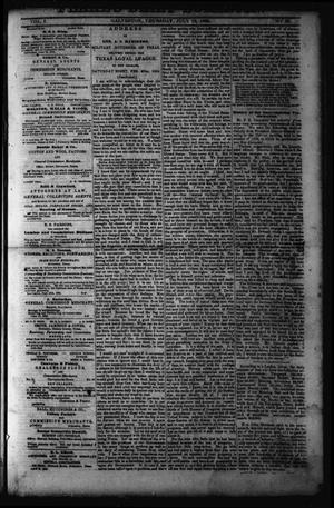 Primary view of object titled 'Flake's Daily Bulletin. (Galveston, Tex.), Vol. 1, No. 23, Ed. 1 Wednesday, July 12, 1865'.