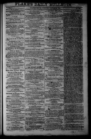 Flake's Daily Bulletin. (Galveston, Tex.), Vol. 1, No. 59, Ed. 1 Wednesday, August 23, 1865