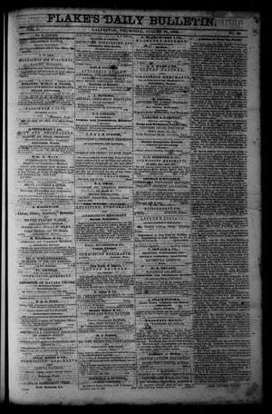 Flake's Daily Bulletin. (Galveston, Tex.), Vol. 1, No. 60, Ed. 1 Thursday, August 24, 1865