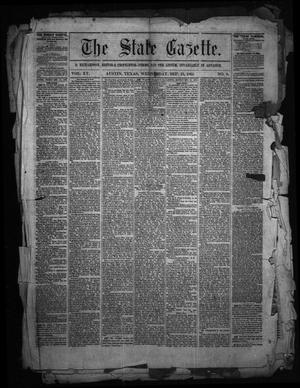 Primary view of object titled 'The State Gazette. (Austin, Tex.), Vol. 15, No. 8, Ed. 1 Wednesday, September 23, 1863'.