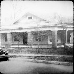 Primary view of object titled '[Women's Federation Club Building, Marshall]'.