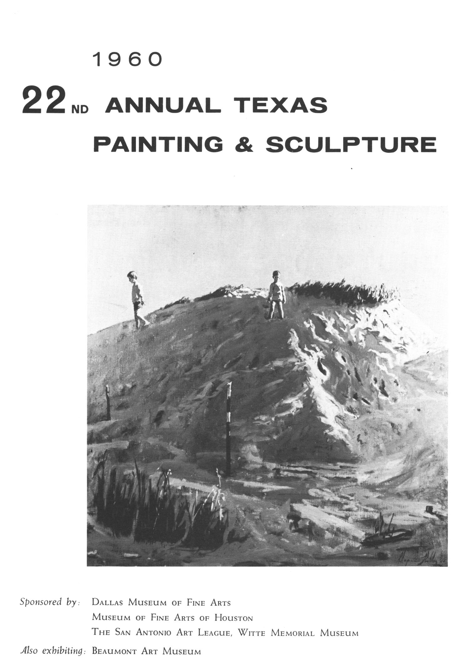 22nd Annual Texas Painting and Sculpture
                                                
                                                    Front Cover
                                                