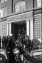 Photograph: [Dallas Police officers outside the Texas School Book Depository]