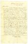 Primary view of [Letter from Hamilton K. Redway to Loriette C. Redway, November 20, 1864]