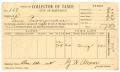 Thumbnail image of item number 1 in: '[Receipt for taxes paid, December 1, 1902]'.