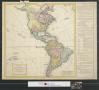 Map: Amérique ou Indes Occidentales avec les nouvelles découvertes du Capi…